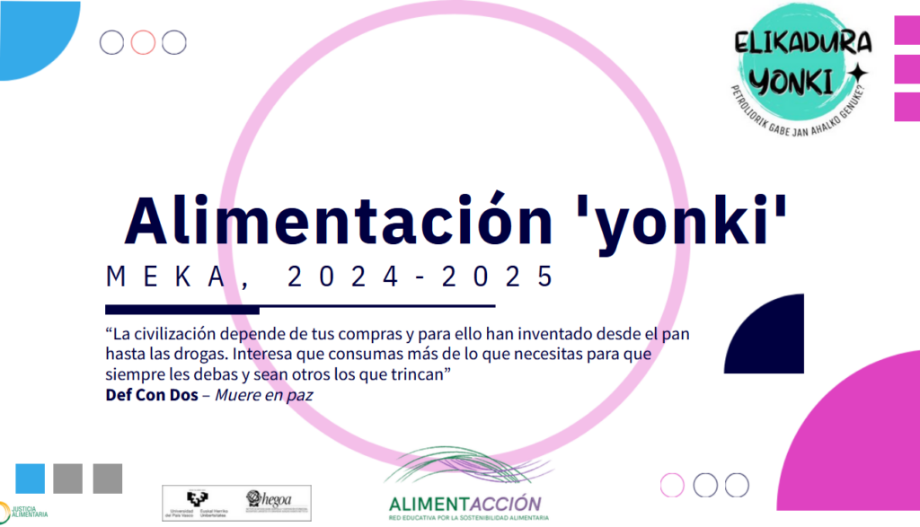 alimentación yonki